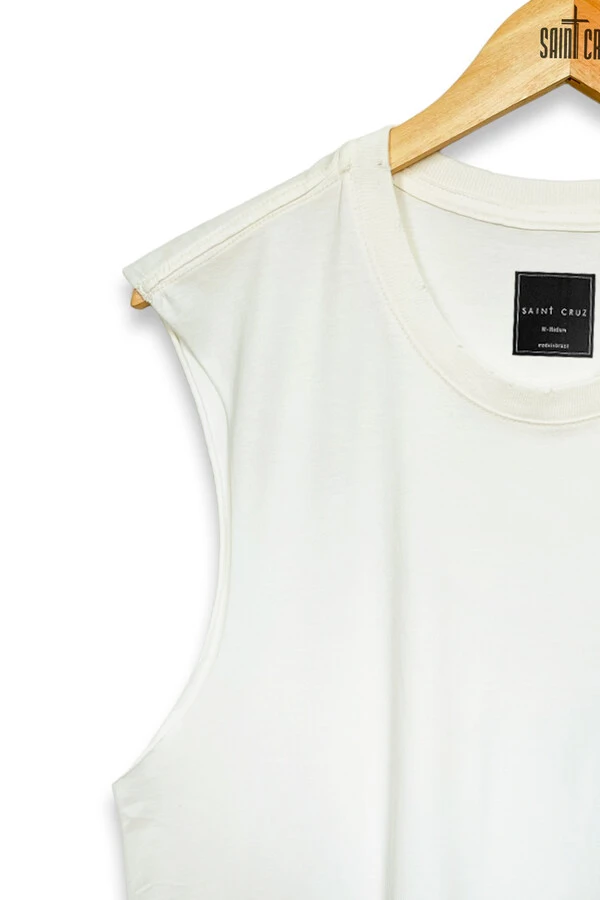 Cut Regata off white Enjoy The Silence Front