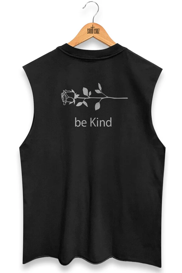 Cut Regata preta Be Kind