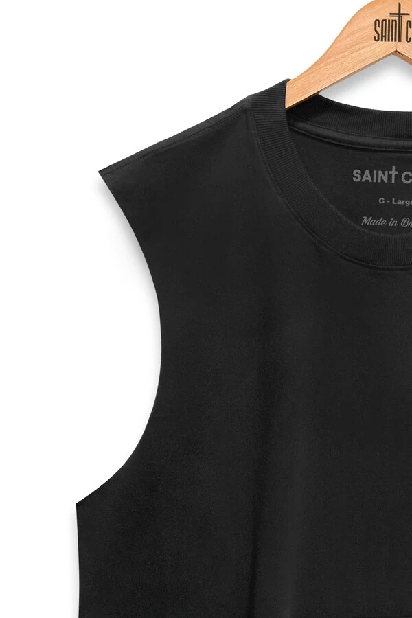 Cut Regata preta Rose Front