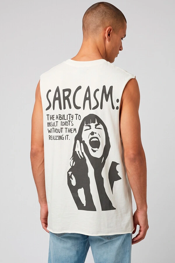 Cut Regata off white Sarcasm