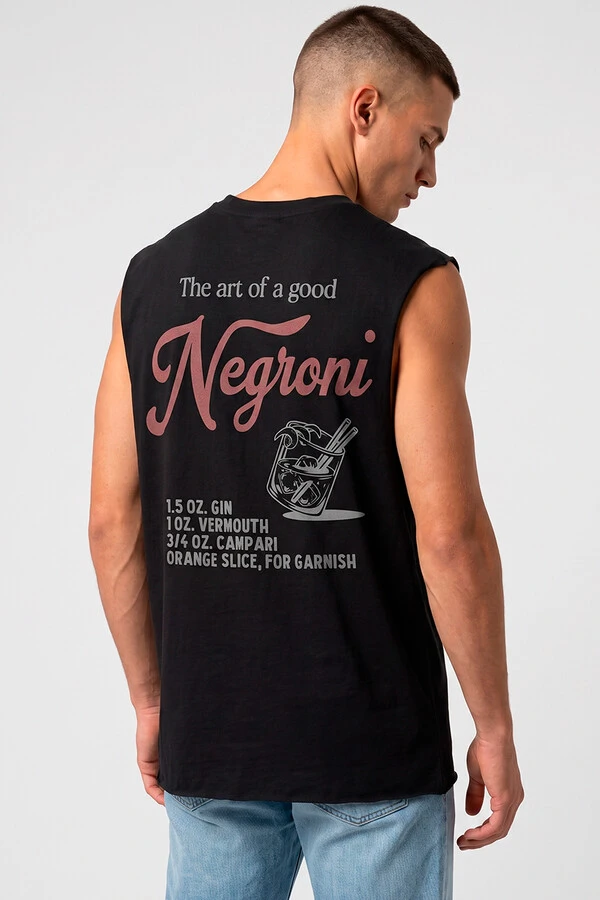 Cut Regata preta Negroni