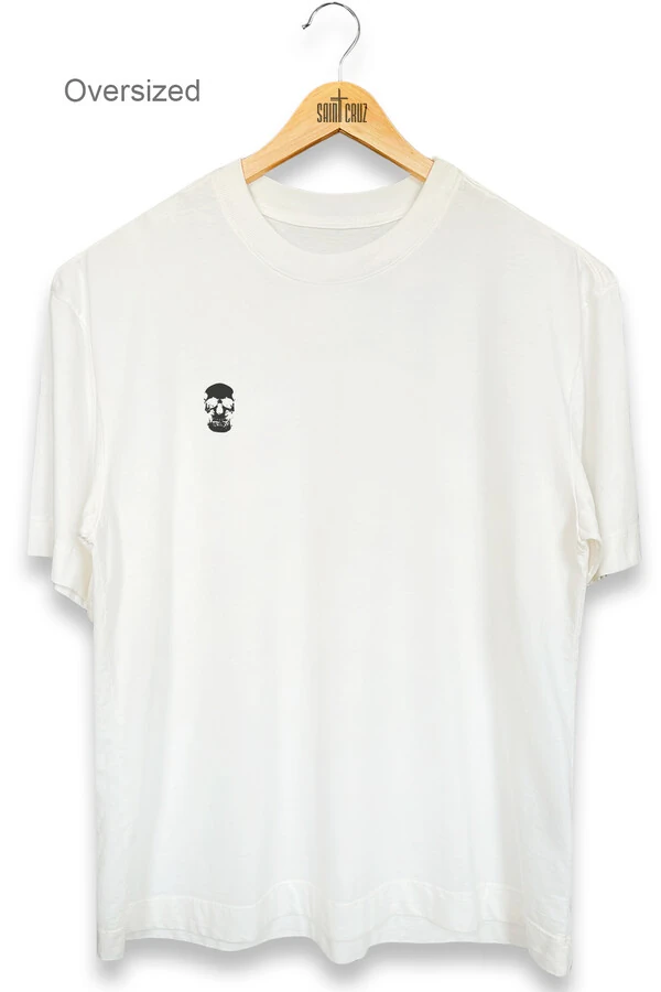 Camiseta oversized off white Skull Outlet