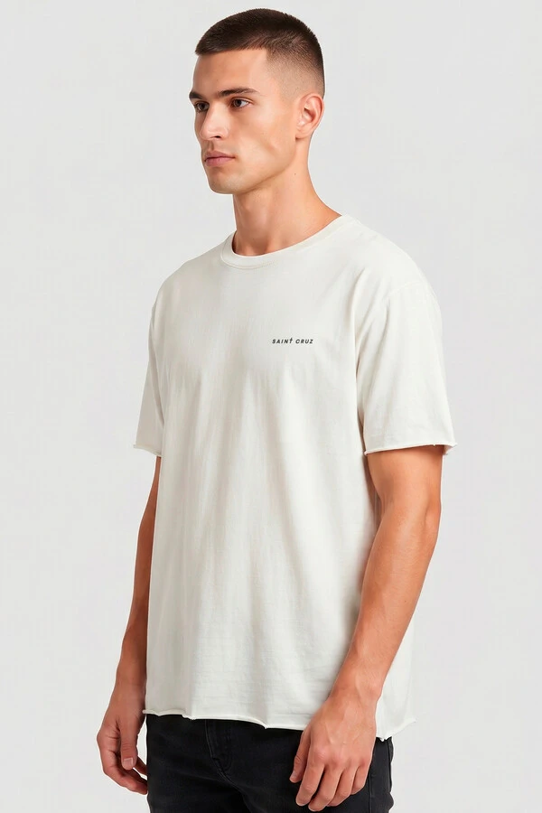 Camiseta off white Never Die