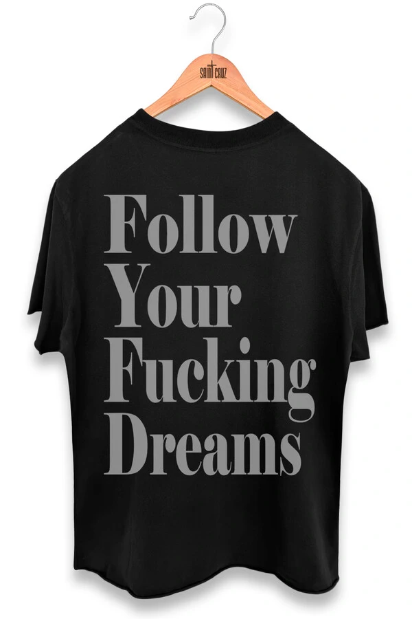 Camiseta preta Dreams Back