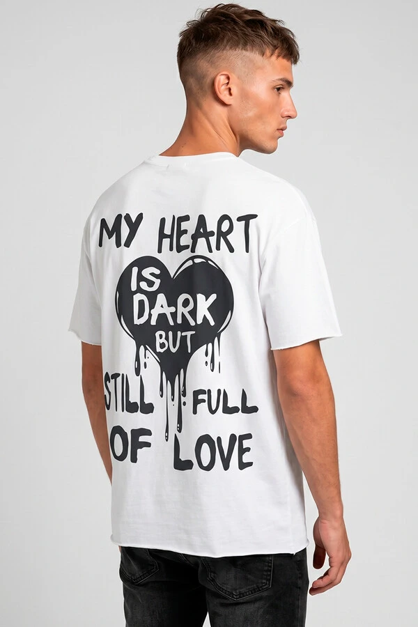 Camiseta branca My Heart