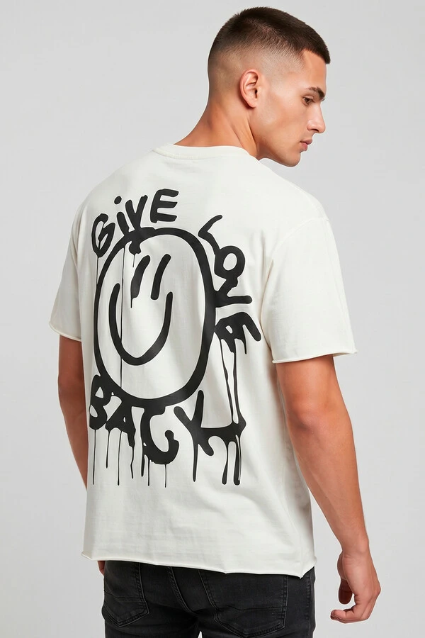 Camiseta off white Give