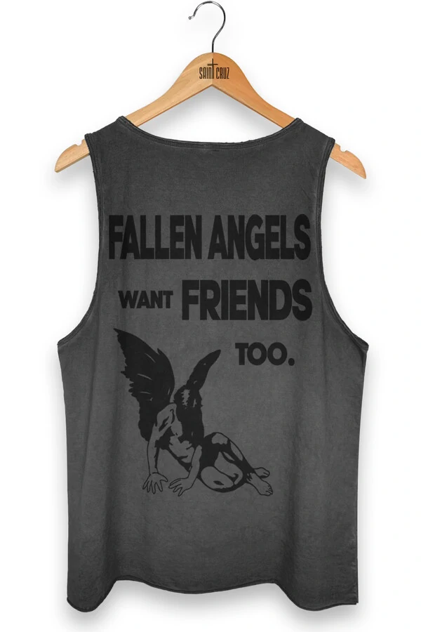 Regata estonada cinza Fallen Angels
