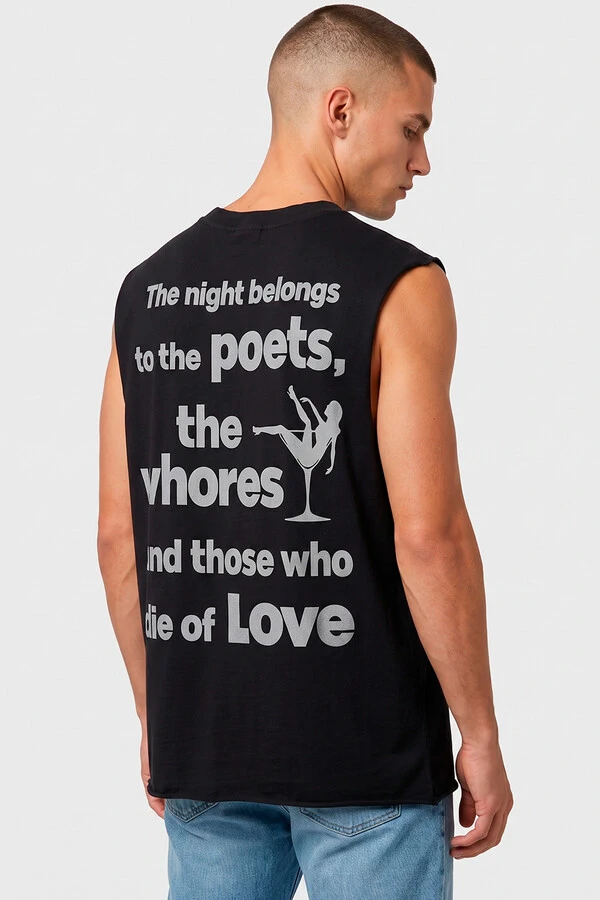 Cut Regata preta Poets
