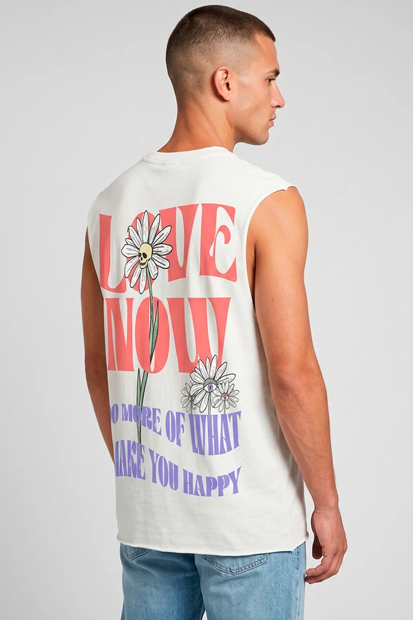 Cut Regata off white Love Now Collors