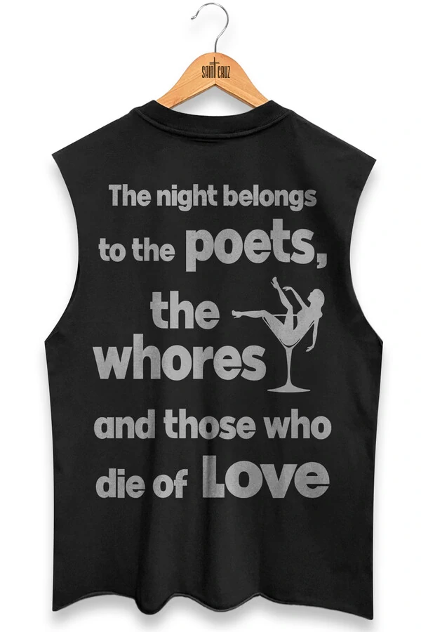 Cut Regata preta Poets