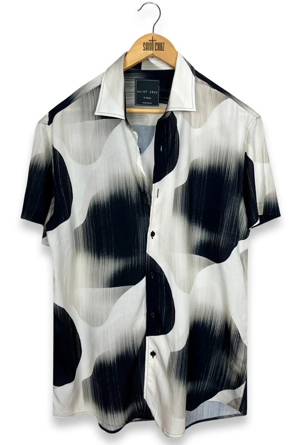 Camisa de viscose Deep