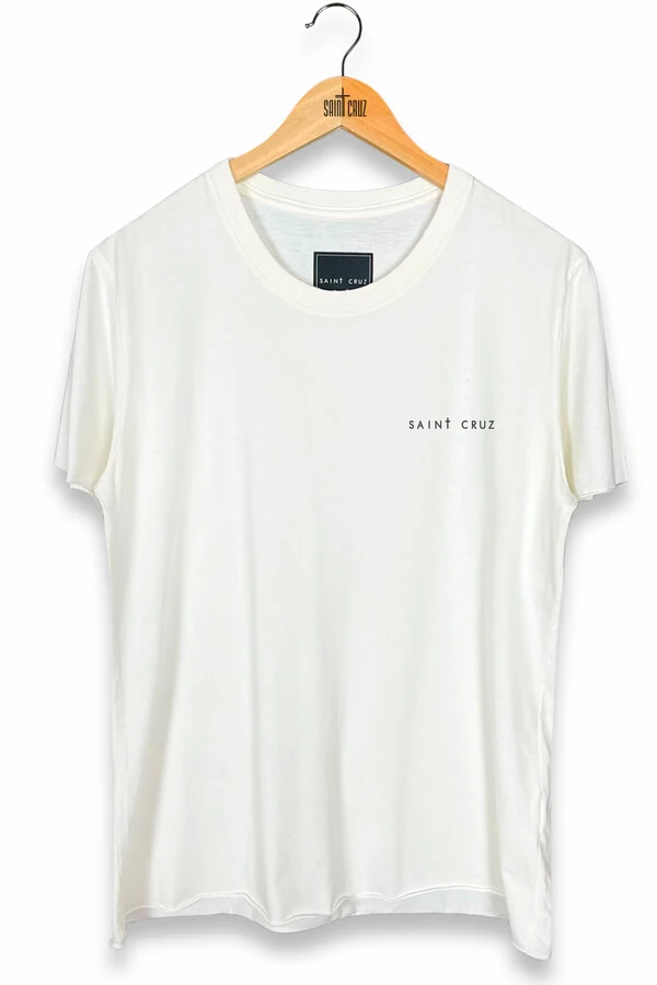 Camiseta estonada off white Come As You Are Outlet