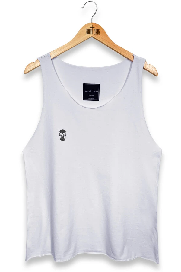 Regata branca Skull Outlet