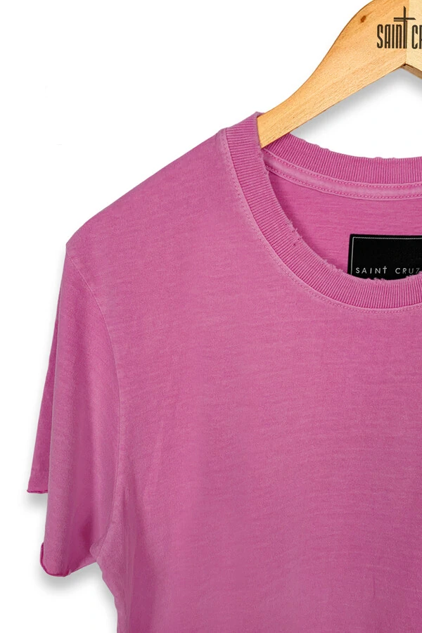 Camiseta estonada vinho Give