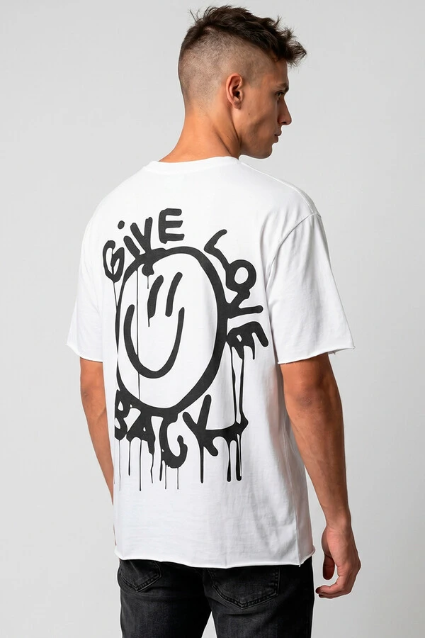 Camiseta branca Give