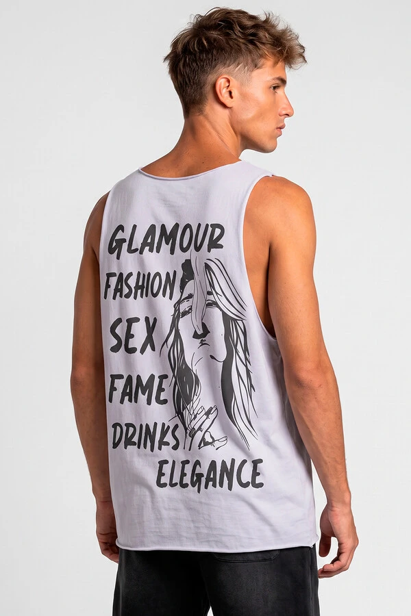 Regata branca Glamour