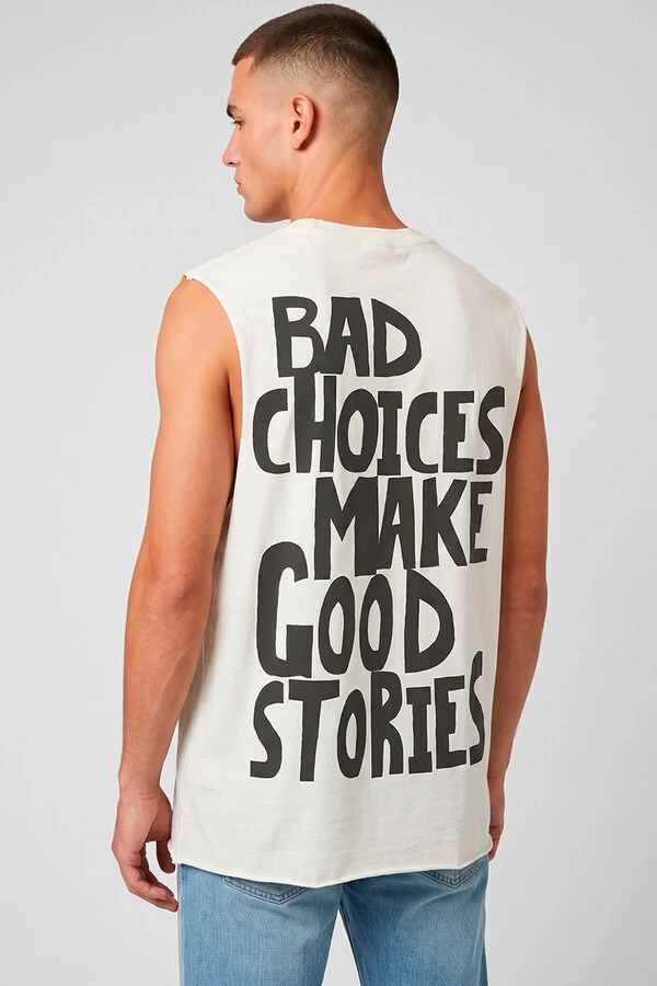 Cut Regata off white Bad Choices