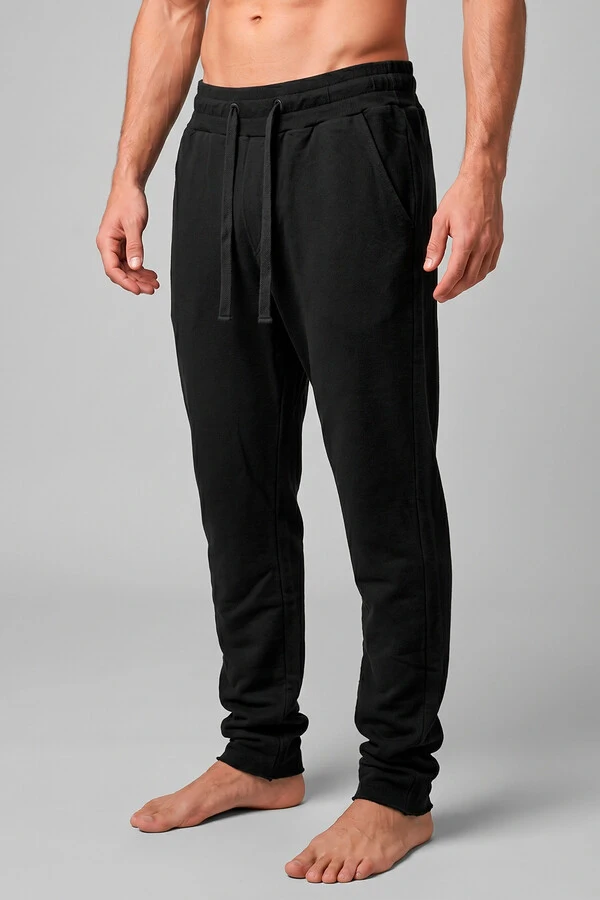 Calça de moletom slim Preta