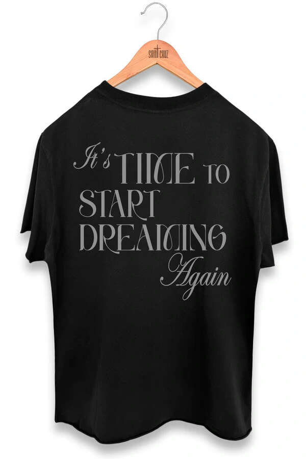 Camiseta preta Time