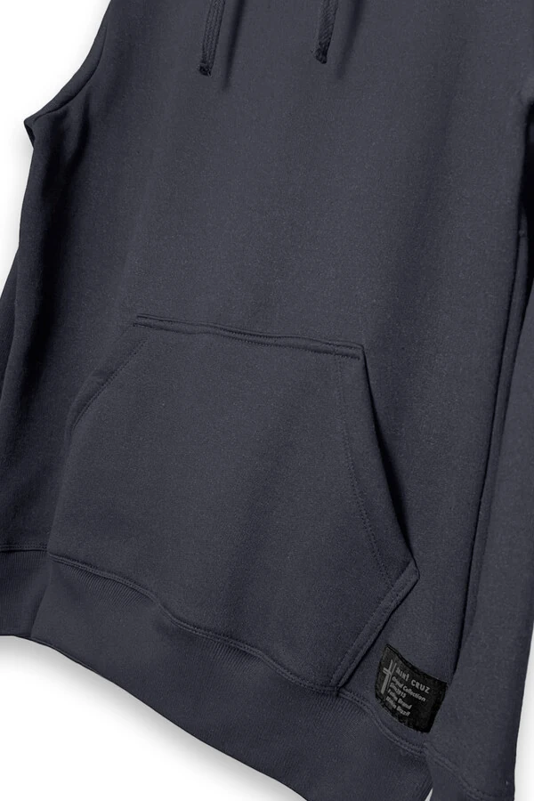 Blusa puff de moletom chumbo Vinyl