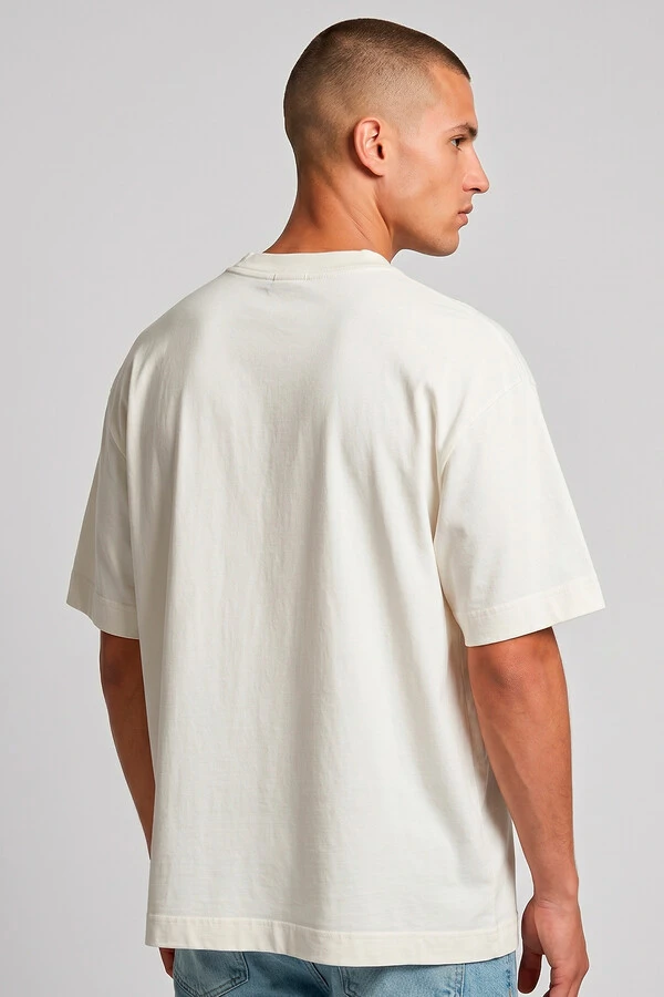 Camiseta oversized off white Skull