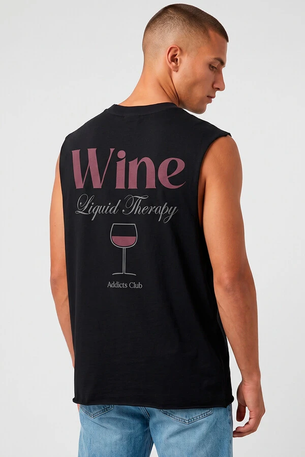 Cut Regata preta Wine