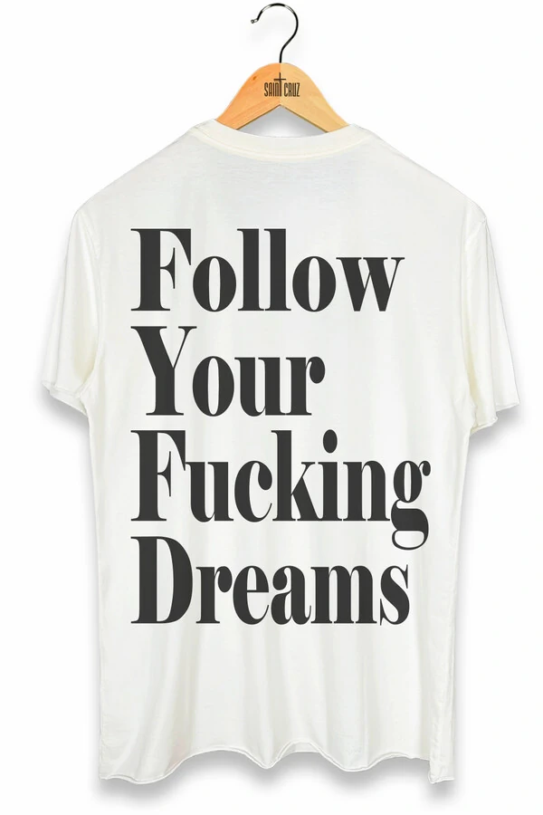 Camiseta off white Dreams Back