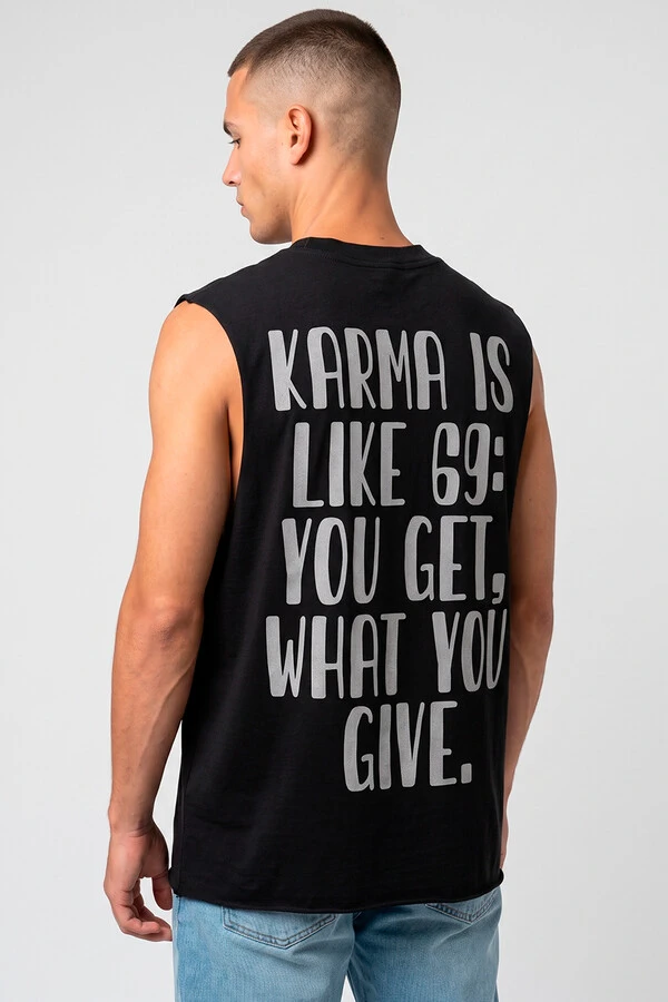 Cut Regata preta Karma