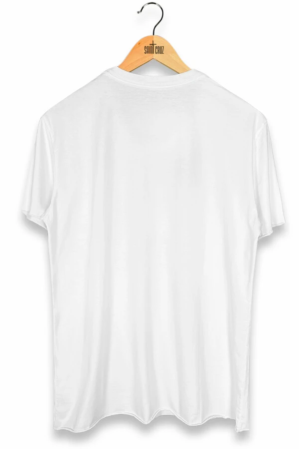 Camiseta branca Enjoy The Silence Front