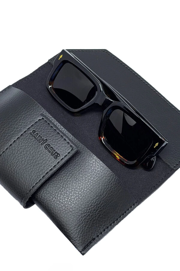 Óculos Secret Animal Print e Marrom