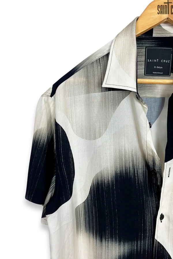 Camisa de viscose Deep