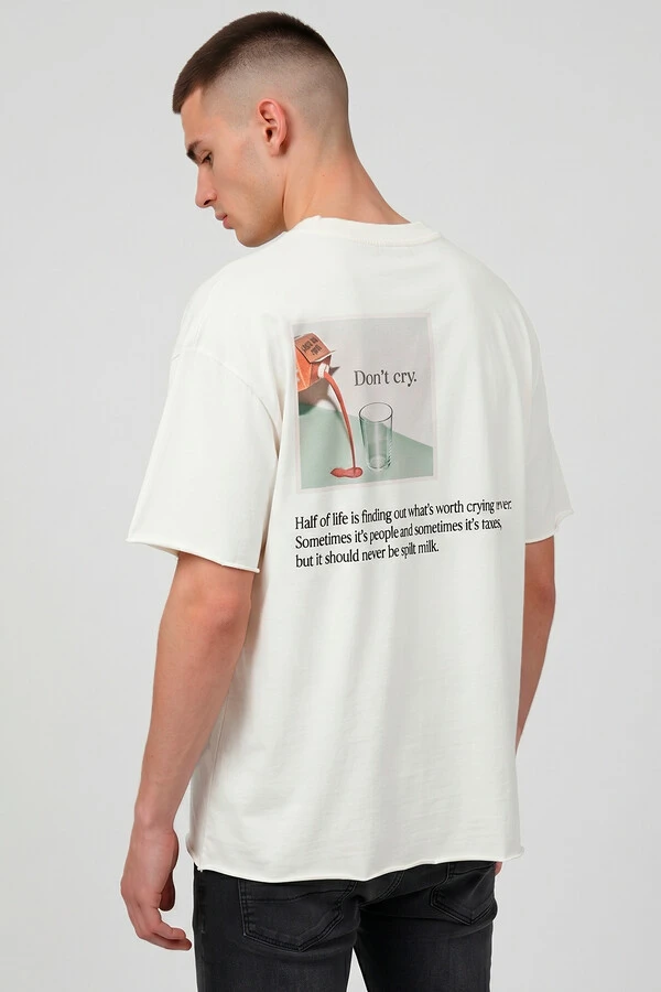 Camiseta off white Milk
