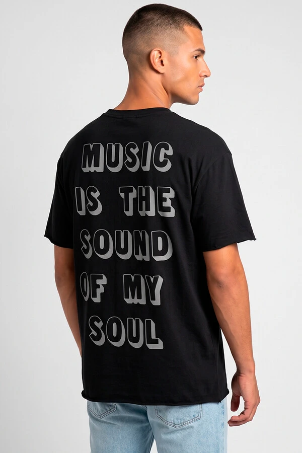 Camiseta preta My Soul