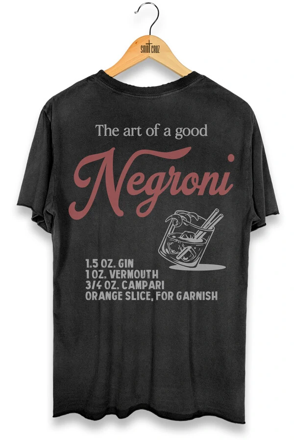 Camiseta preta Negroni Outlet