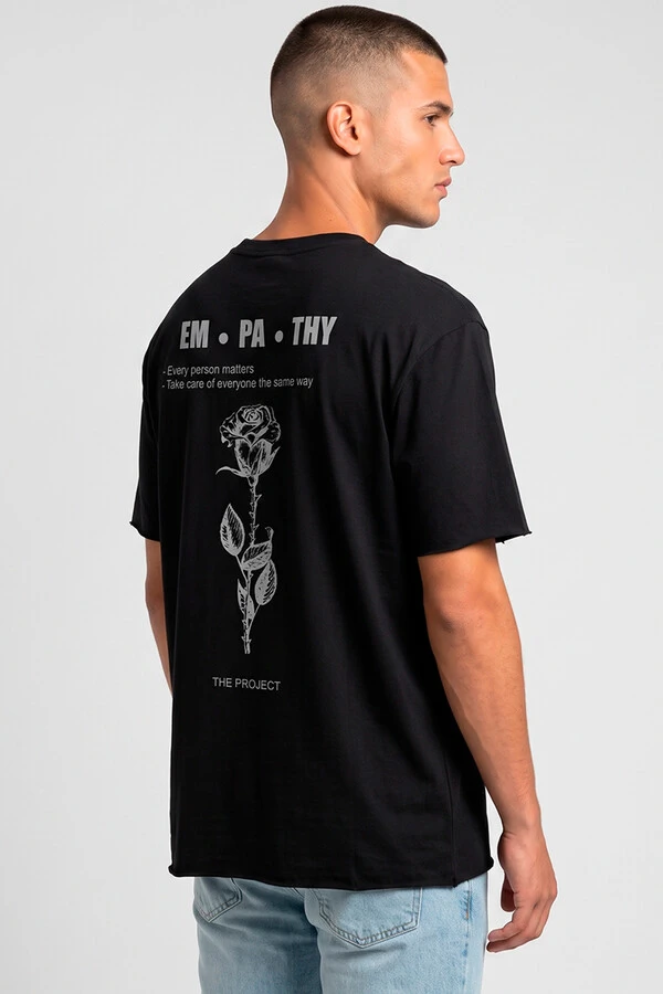 Camiseta preta Empathy