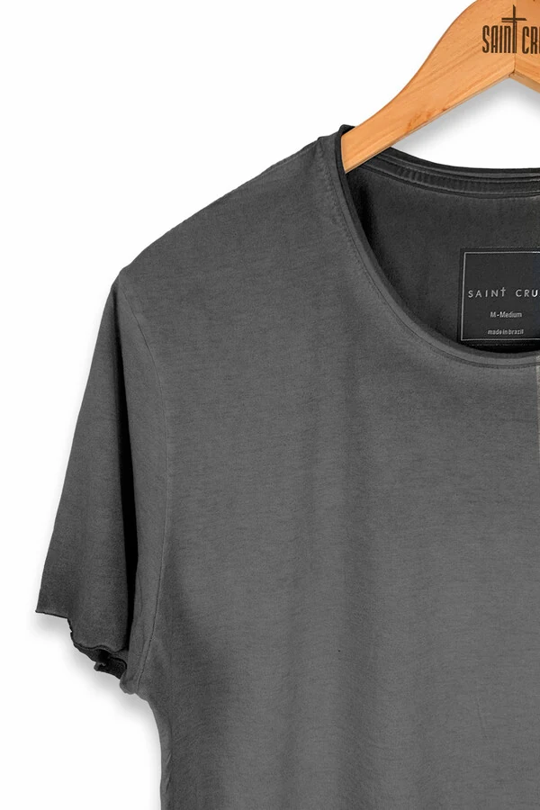 Camiseta estonada cinza Give