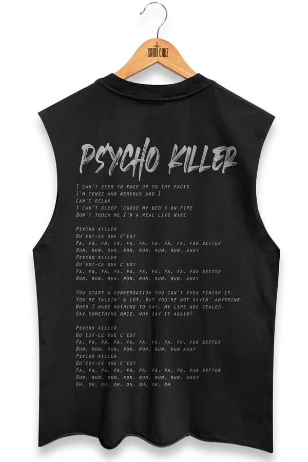 Cut Regata preta Psyco