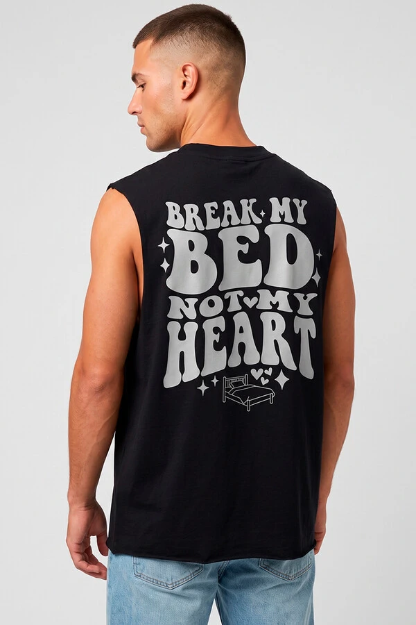 Cut Regata preta Bed