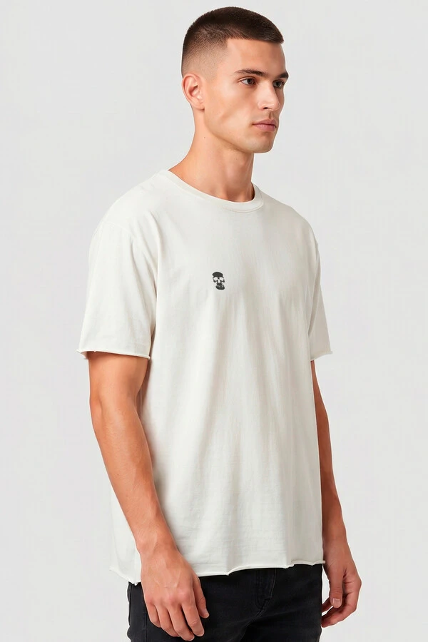 Camiseta off white Skull