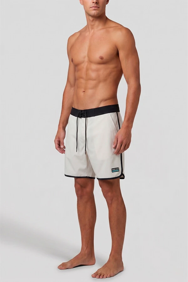 Bermuda retrô Off White