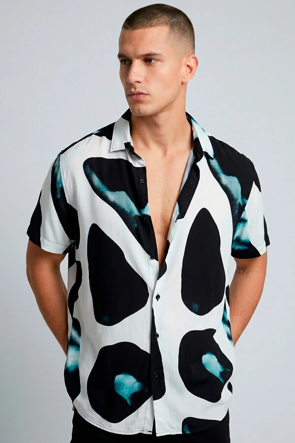 Camisa de viscose Diamond
