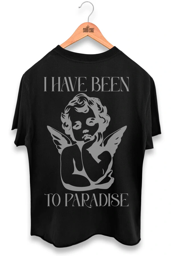 Camiseta preta Paradise