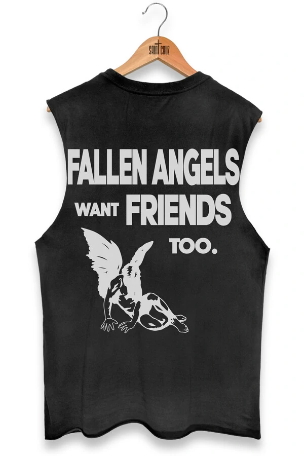 Cut Regata preta Fallen Angels