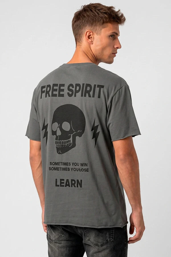 Camiseta estonada chumbo Free