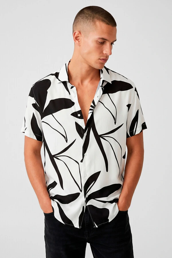 Camisa de viscose Calm