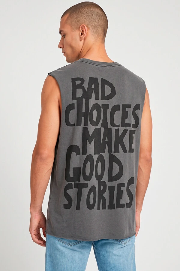 Cut Regata estonada chumbo Bad Choices