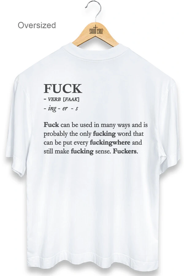 Camiseta oversized branca Verb