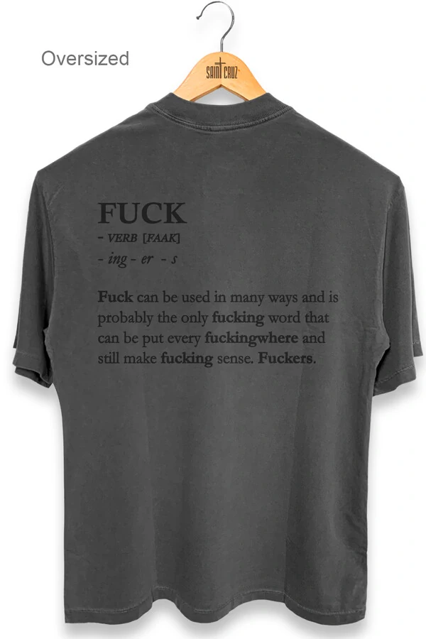 Camiseta oversized estonada chumbo Verb