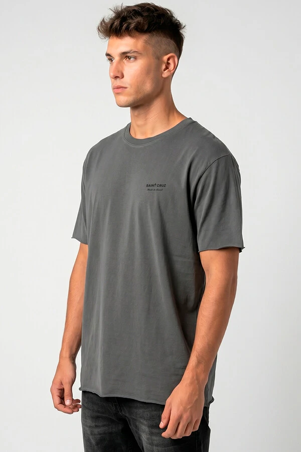 Camiseta estonada chumbo Only Music