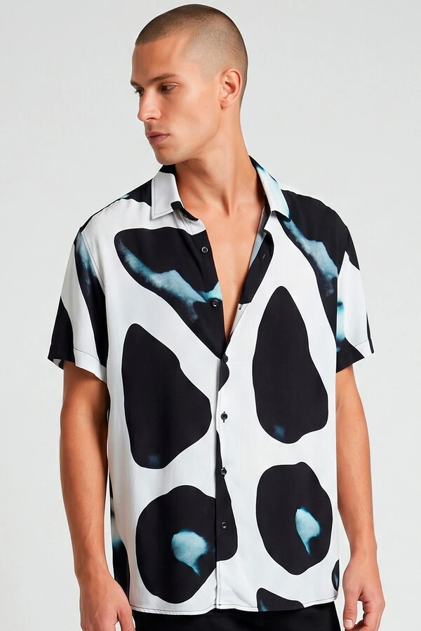 Camisa de viscose Diamond